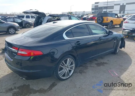 2010 Jaguar Xf Supercharged z USA, uszkodzony, nr VIN SAJWA0HE2AMR65963